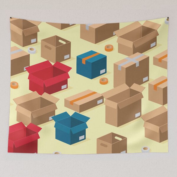 Item preview, Cardboard Boxes  designed and sold by freshlypeeled.