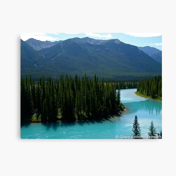 Canadian Rockies Canvas Prints Redbubble