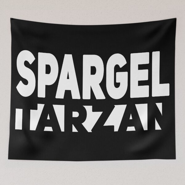 Item preview, asparagus Tarzan designed and sold by MrTeeTime.