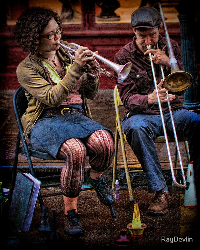 "Tuba Skinny" by RayDevlin Redbubble