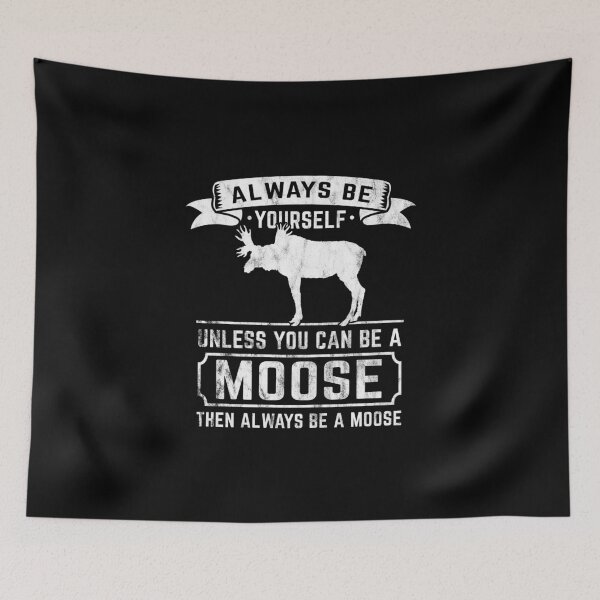 Item preview, Always A Moose Wildlife Spirit Animal Gift designed and sold by haselshirt.
