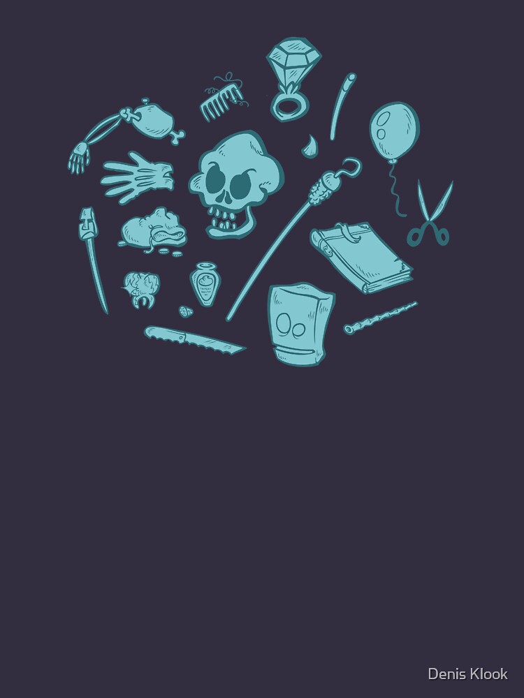 The Curse of Monkey Island Inventory (blue) by klook