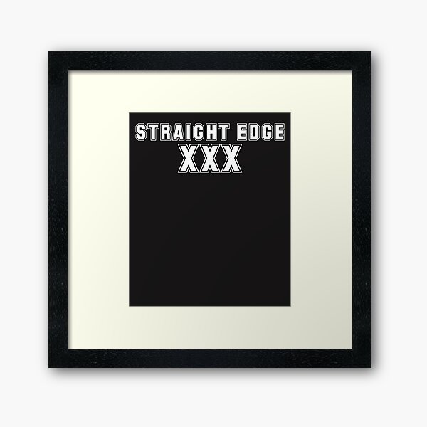 Item preview, Straight Edge XXX designed and sold by HiddenStar02.
