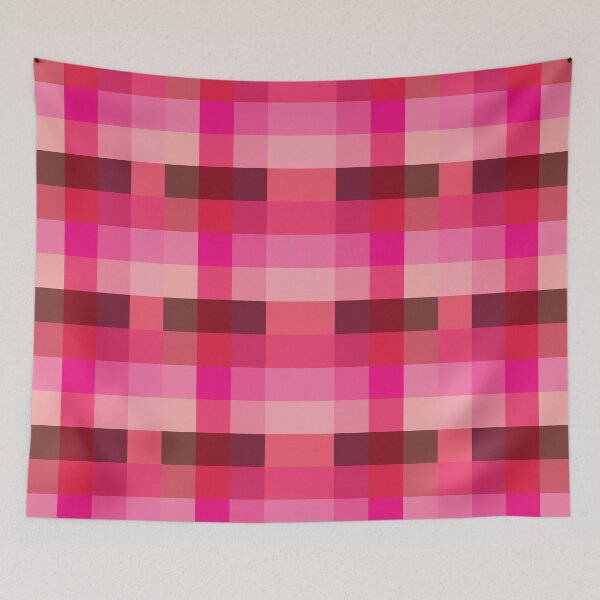 Item preview, Red Roses Linear Square Repeating Pattern designed and sold by infinitygrafix.