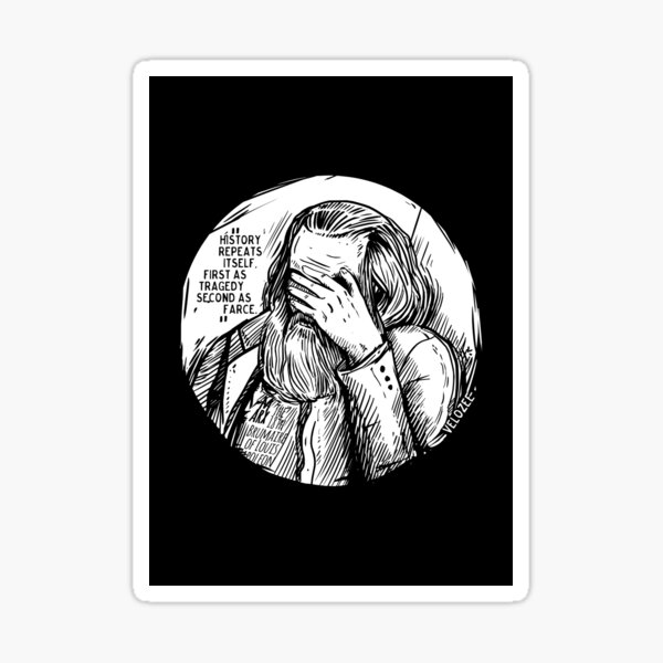 Item preview, Karl Marx Facepalm designed and sold by xVelozeex.