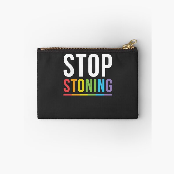 Item preview, Stop Stoning Brunei - LGBTQ Lesbian Gay Bisexual Transgender designed and sold by deichmonster.