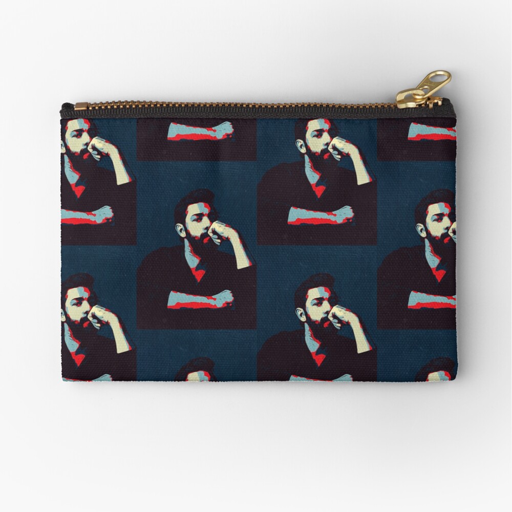 John Krasinski Zipper Pouch