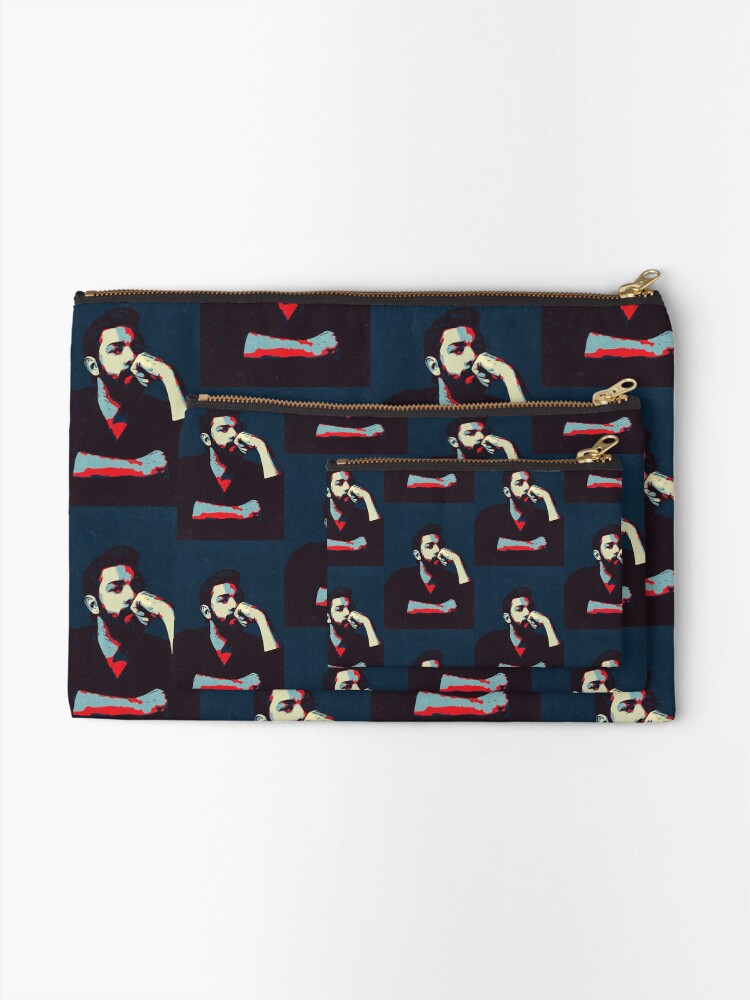 Alternate view of John Krasinski Zipper Pouch