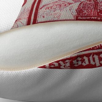 Alternate view of Schwarzwald Trachten...Black Forest Folk Costume Floor Pillow