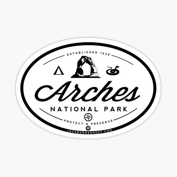 Item preview, Arches National Park Oval designed and sold by River and Ridge.