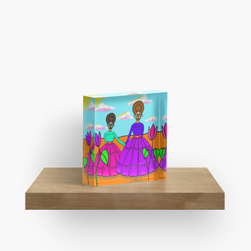 Momma Acrylic Block