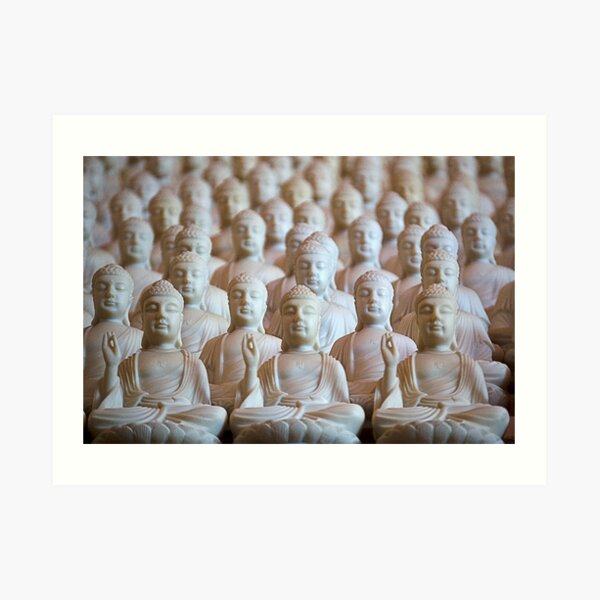 10,000 Buddhas Art Print
