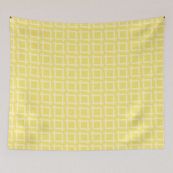 Item preview, Yellowrama. Cheerful Geometrical Miniature Dots Pattern. Minimalist. Monochromatic. Sunny.  designed and sold by kierkegaard.