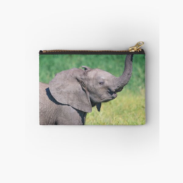 Item preview, Elephant Calf Greeting designed and sold by Owed To Nature.