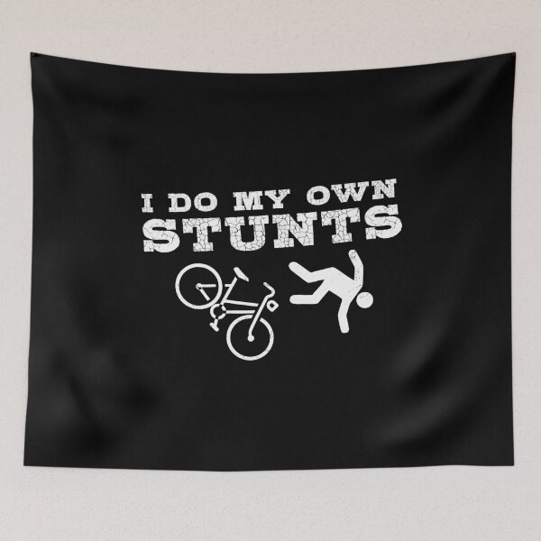 Item preview, Bike Lovers Graphic I Do My Own Stunts Design Gift designed and sold by inspiredtrend.