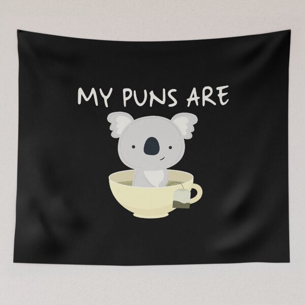 Item preview, My Puns Are Koala Tea Design designed and sold by inspiredtrend.