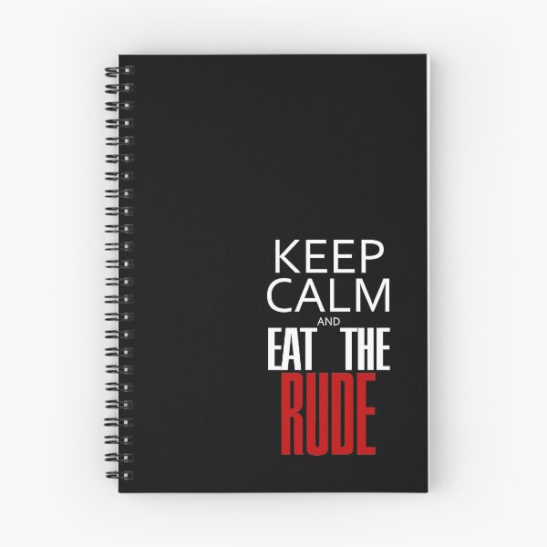 Item preview, Keep Calm and eat the rude designed and sold by morigirl.