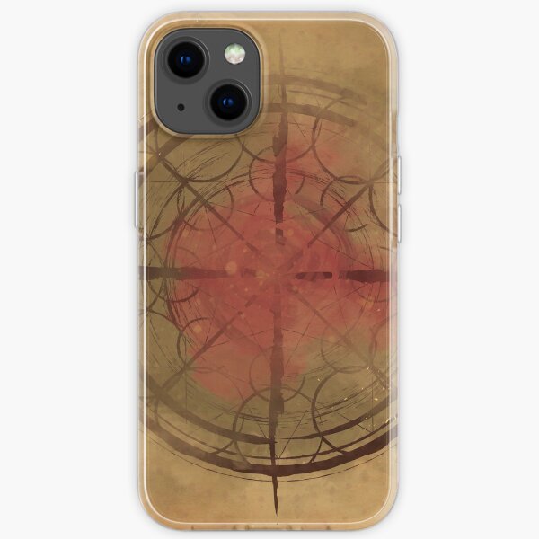 The Crystal Saga Rose Mandala iPhone Soft Case