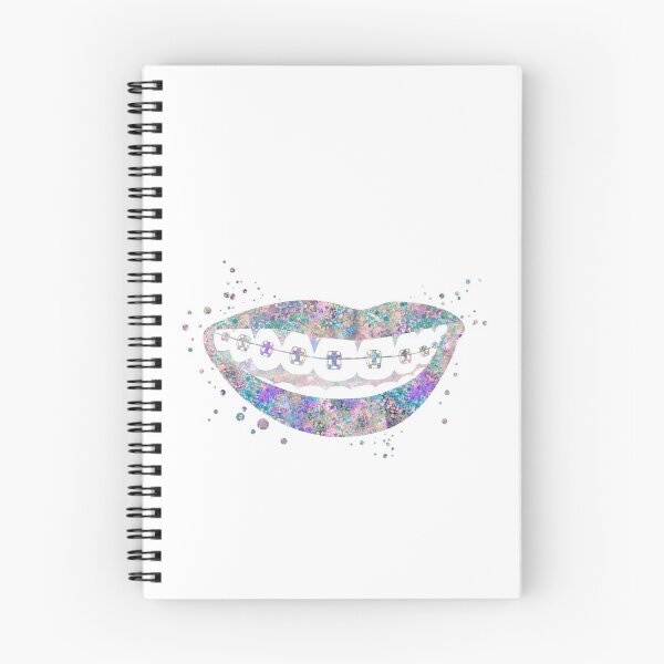 Item preview, Teeth braces, dental anatomy designed and sold by Rosaliartbook.