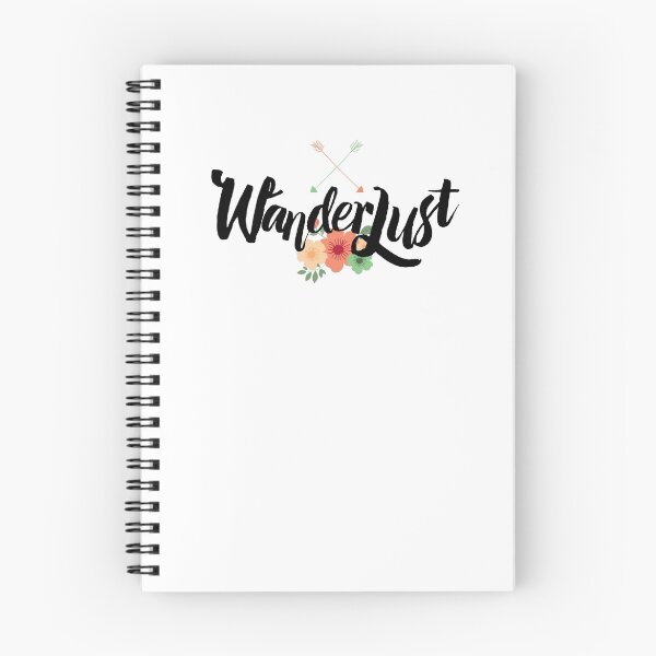 Item preview, Wanderlust 02 lettering designed and sold by sevenroses.