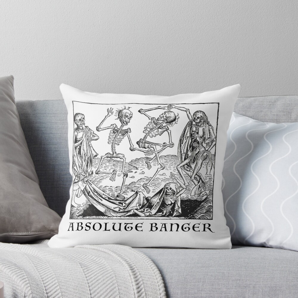 Item preview, Throw Pillow designed and sold by magiccabin.