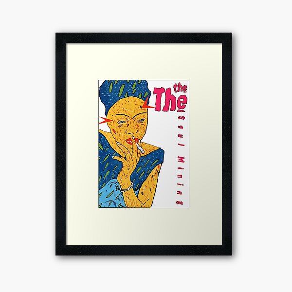 The The - Soul Mining Framed Art Print