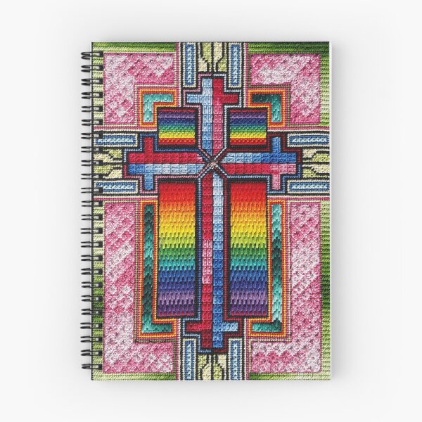 Item preview, Abstract Cross Needlepoint designed and sold by WildestArt.