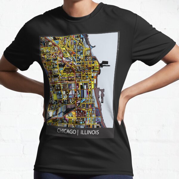 Chicago, IL Active T-Shirt