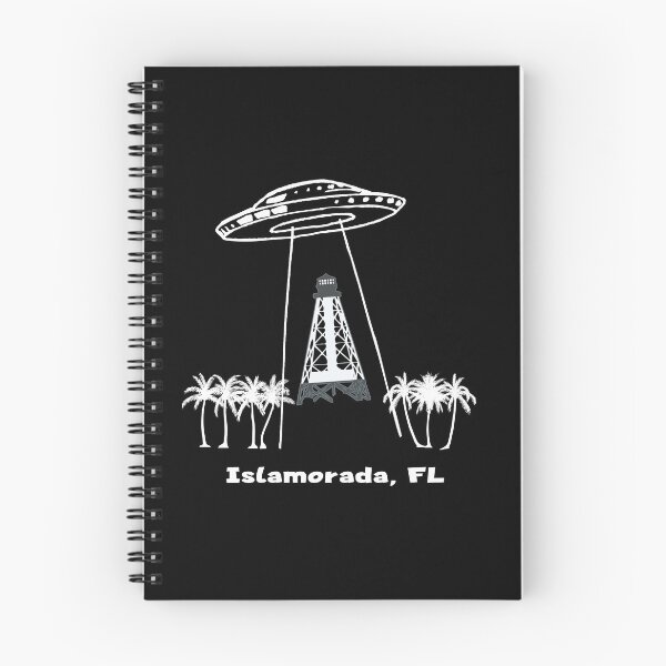 Item preview, Islamorada Florida UFO Lighthouse Abduction Palm Trees designed and sold by KoolMoDee.