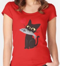 GET! Women's Fitted Scoop T-Shirt
