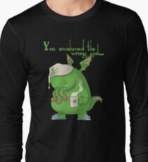 CTHULHU WOKE UP Long Sleeve T-Shirt