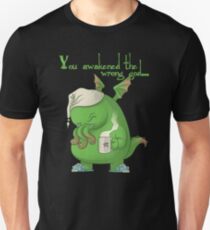 CTHULHU WOKE UP Slim Fit T-Shirt