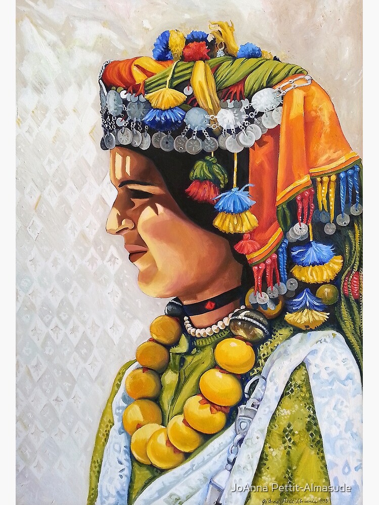 Fatima, Painted oil on Canvas by joannaalmasude
