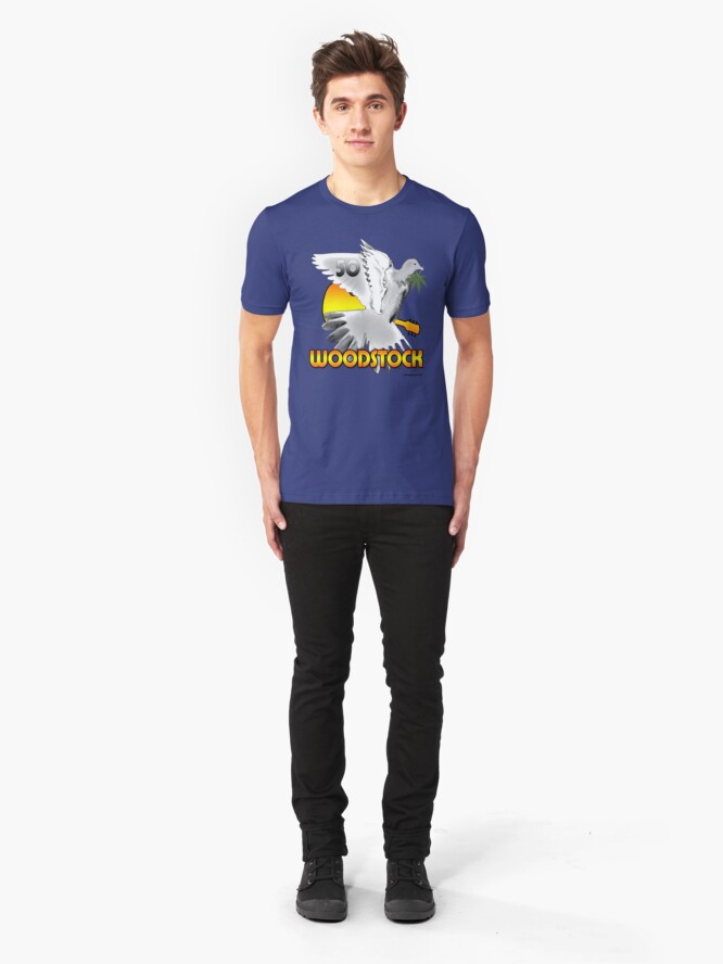 Alternate view of Woodstock 2019 Slim Fit T-Shirt