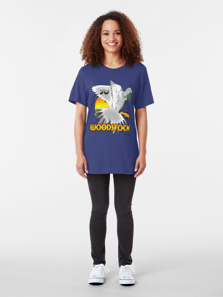 Alternate view of Woodstock 2019 Slim Fit T-Shirt
