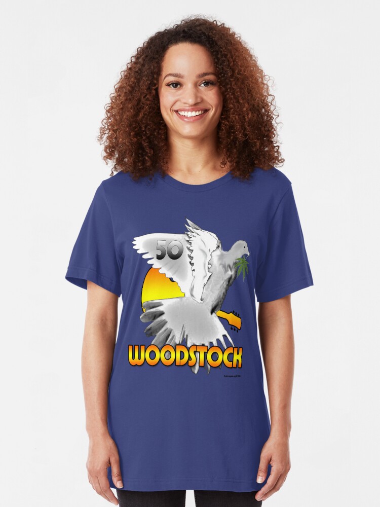 Alternate view of Woodstock 2019 Slim Fit T-Shirt