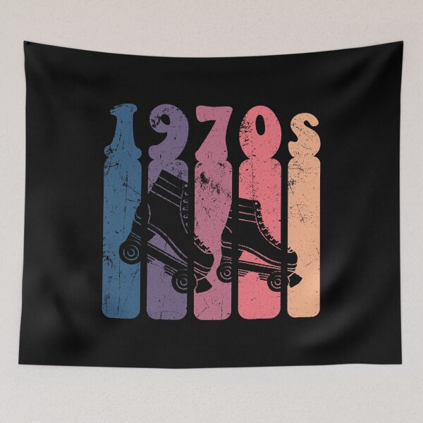 Item preview, 70s Roller Skates Disco Derby Retro designed and sold by phoxydesign.
