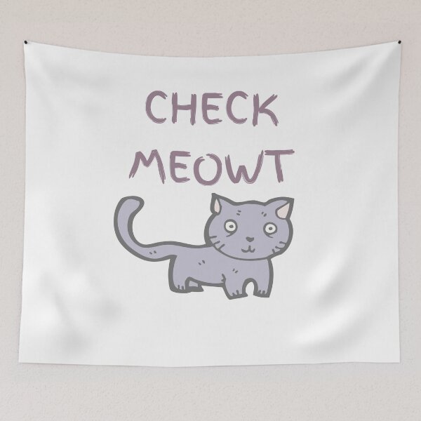 Item preview, Check Meowt designed and sold by FluffyTheDude.