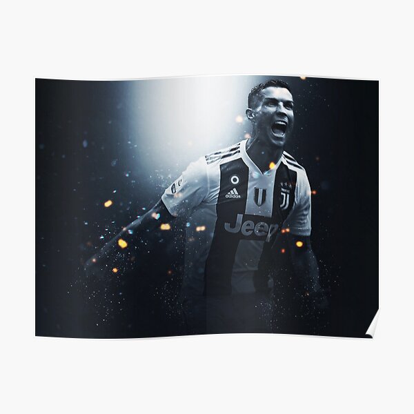 55 Ronaldo Juventus Football Player Poster Sport Foto Bild Unterzeichnet Zitat