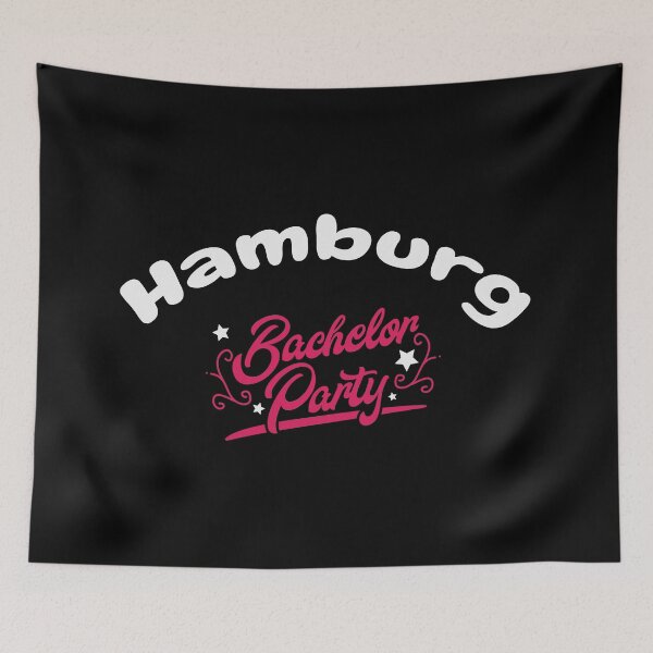 Item preview, Bachelor Party Shirt Hamburg Pre Wedding Celebration Tee designed and sold by haselshirt.
