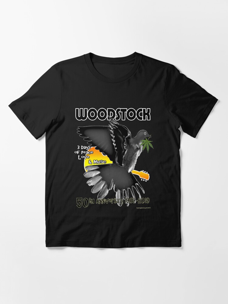 Alternate view of Woodstock 50th Essential T-Shirt