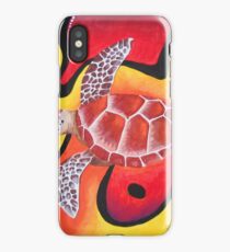 Red Turtle Teddie iPhone Case