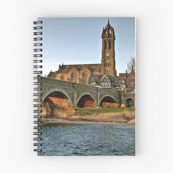 Item preview, Light Under the Tweed Bridge, Peebles, Scotland designed and sold by ChristineJayne.