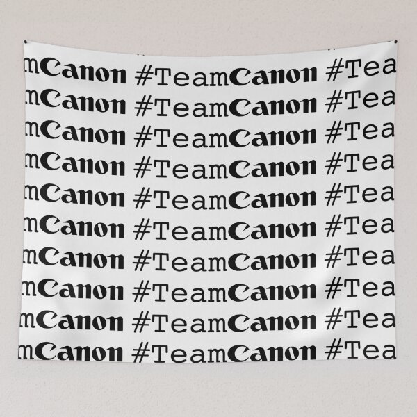 Item preview, #teamcanon designed and sold by inphocus.