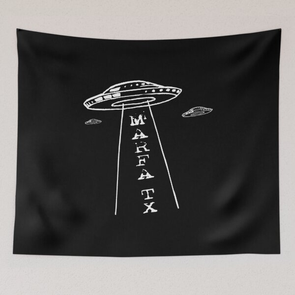 Item preview, Marfa Texas UFO Lights Tractor Beam Abduction Design designed and sold by KoolMoDee.