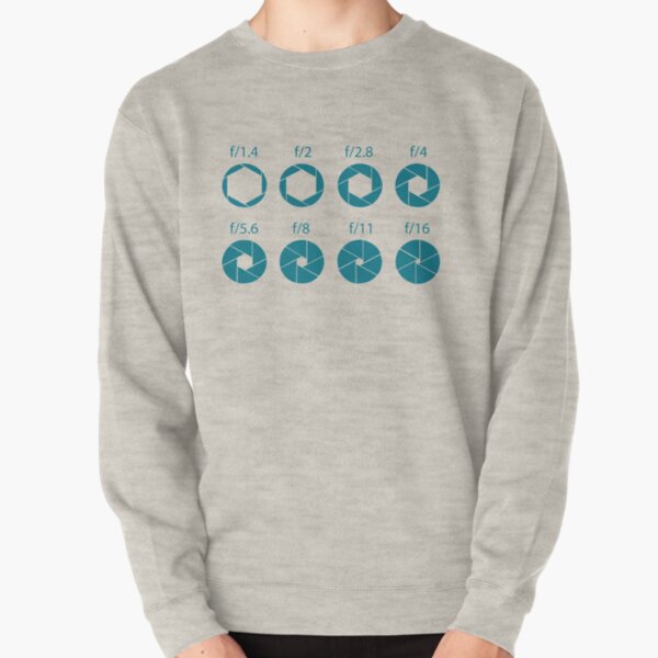 F-Stops-Teal Pullover Sweatshirt
