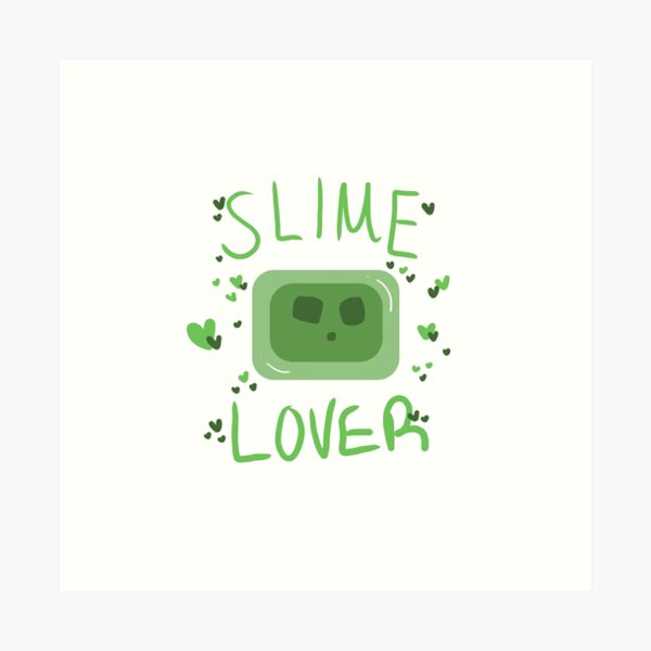 Minecraft Slime Boi Art Print for Sale by LuckyPop