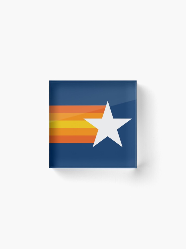 Alternate view of Stros Shooting Star, Blue Acrylic Block