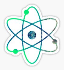 Science ATOM symbol Sticker