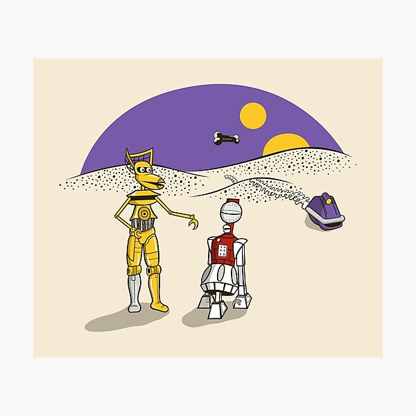 Not the Droids You're Looking For Photographic Print